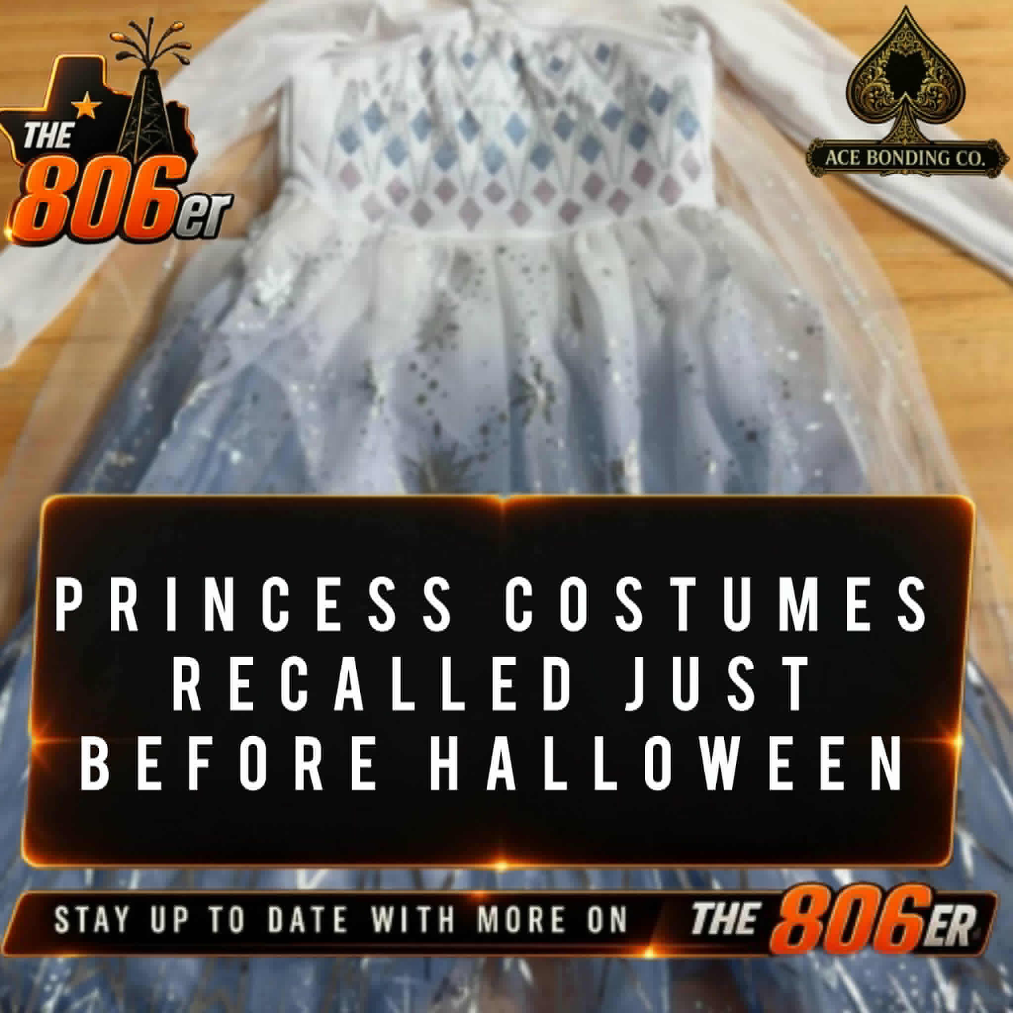 Princess Costumes Recalled Just Before Halloween