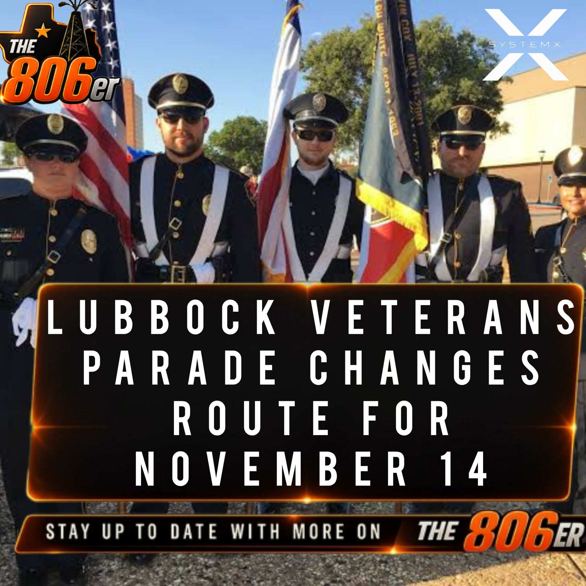 Lubbock Veterans Parade Changes Route for November 14