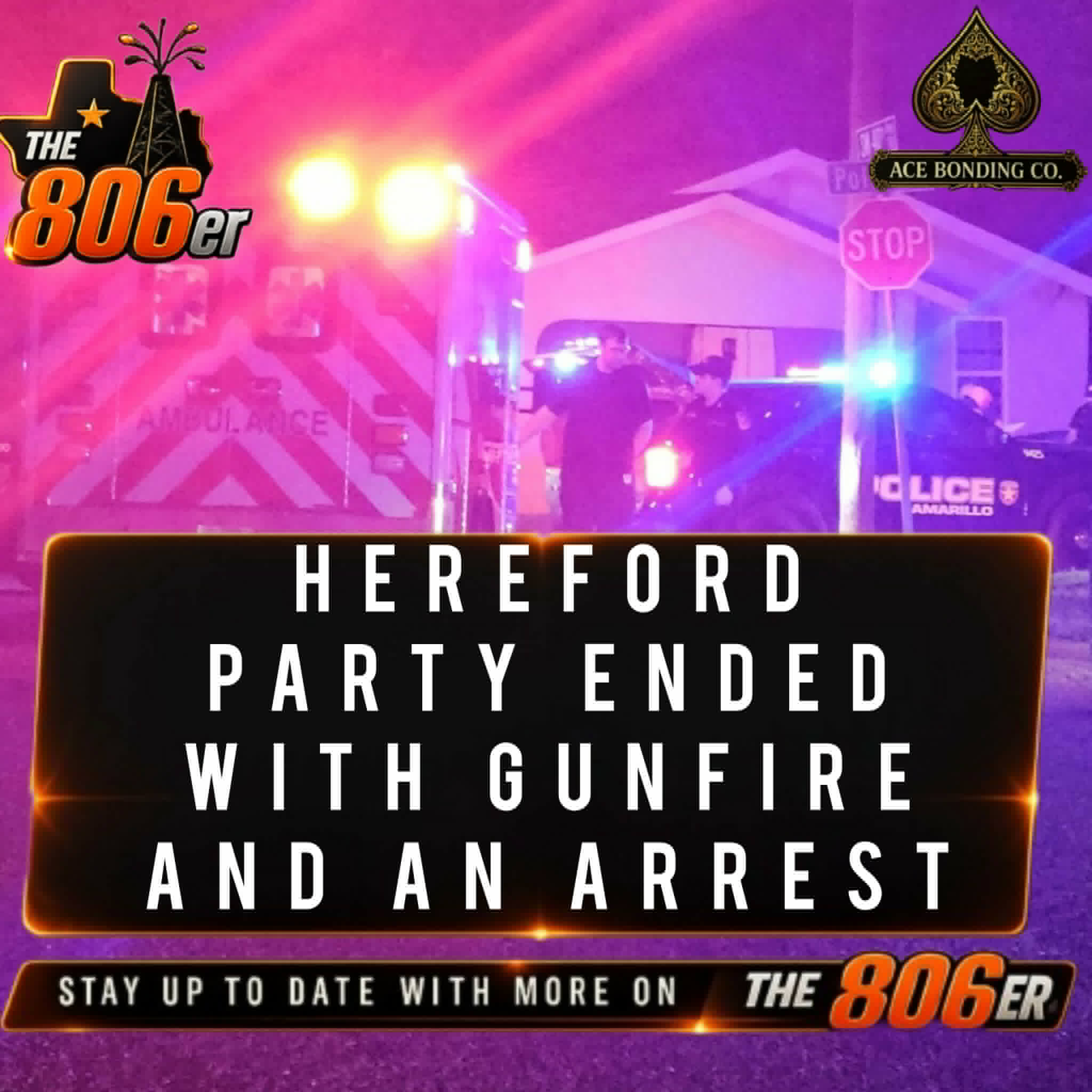 Hereford Party Ended With Gunfire and an Arrest