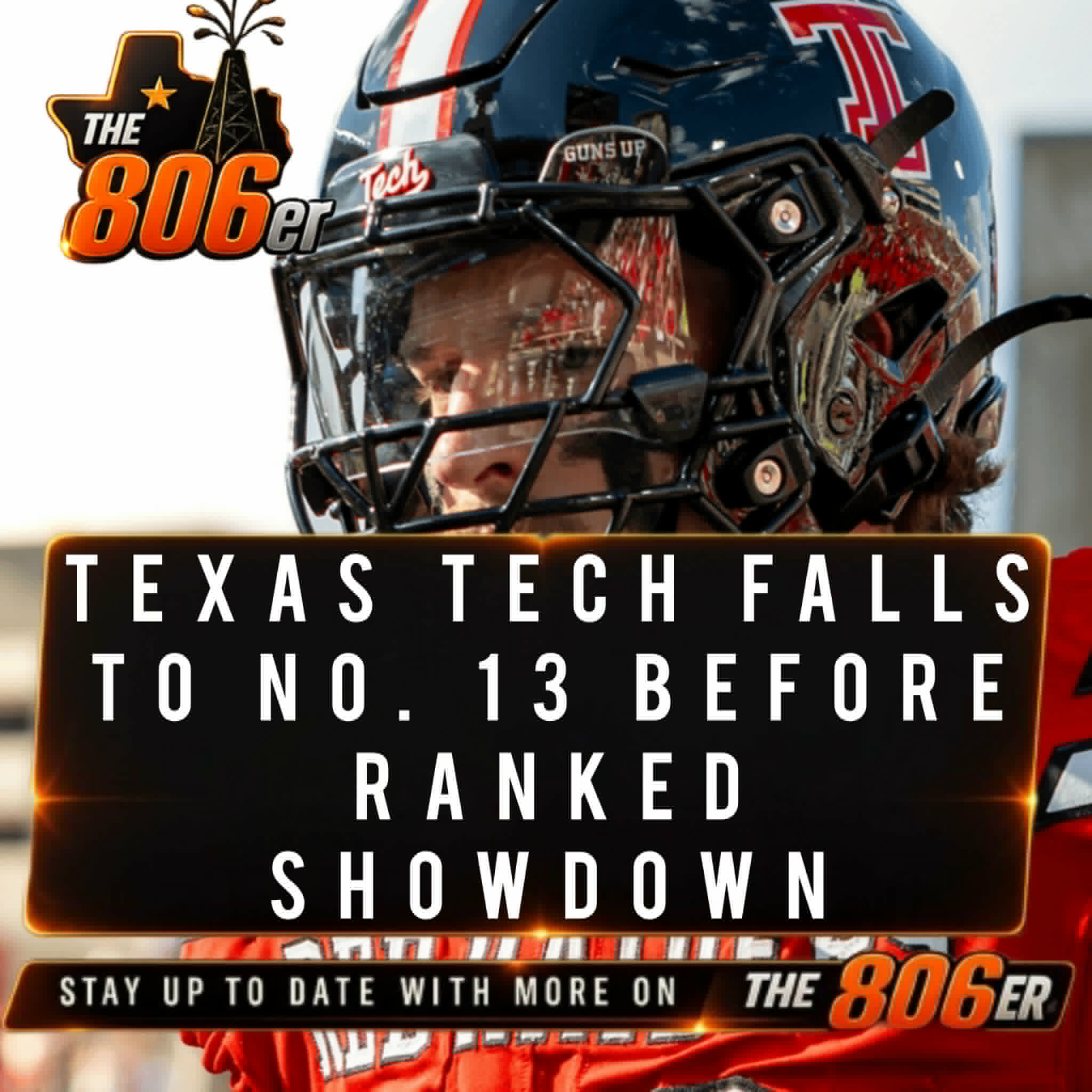 Texas Tech Falls to No. 13 Before Ranked Showdown