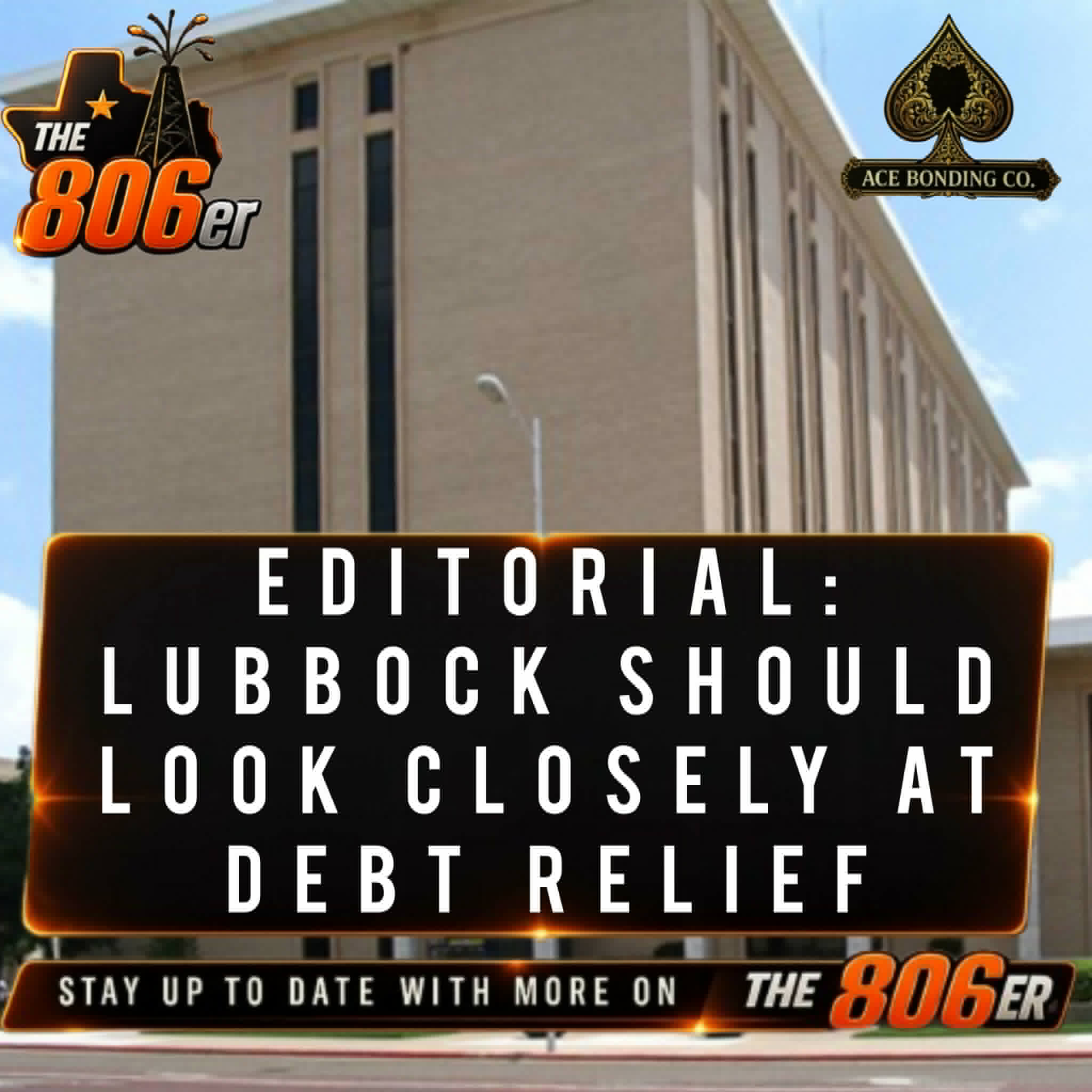 Editorial: Lubbock Should Look Closely at Debt Relief