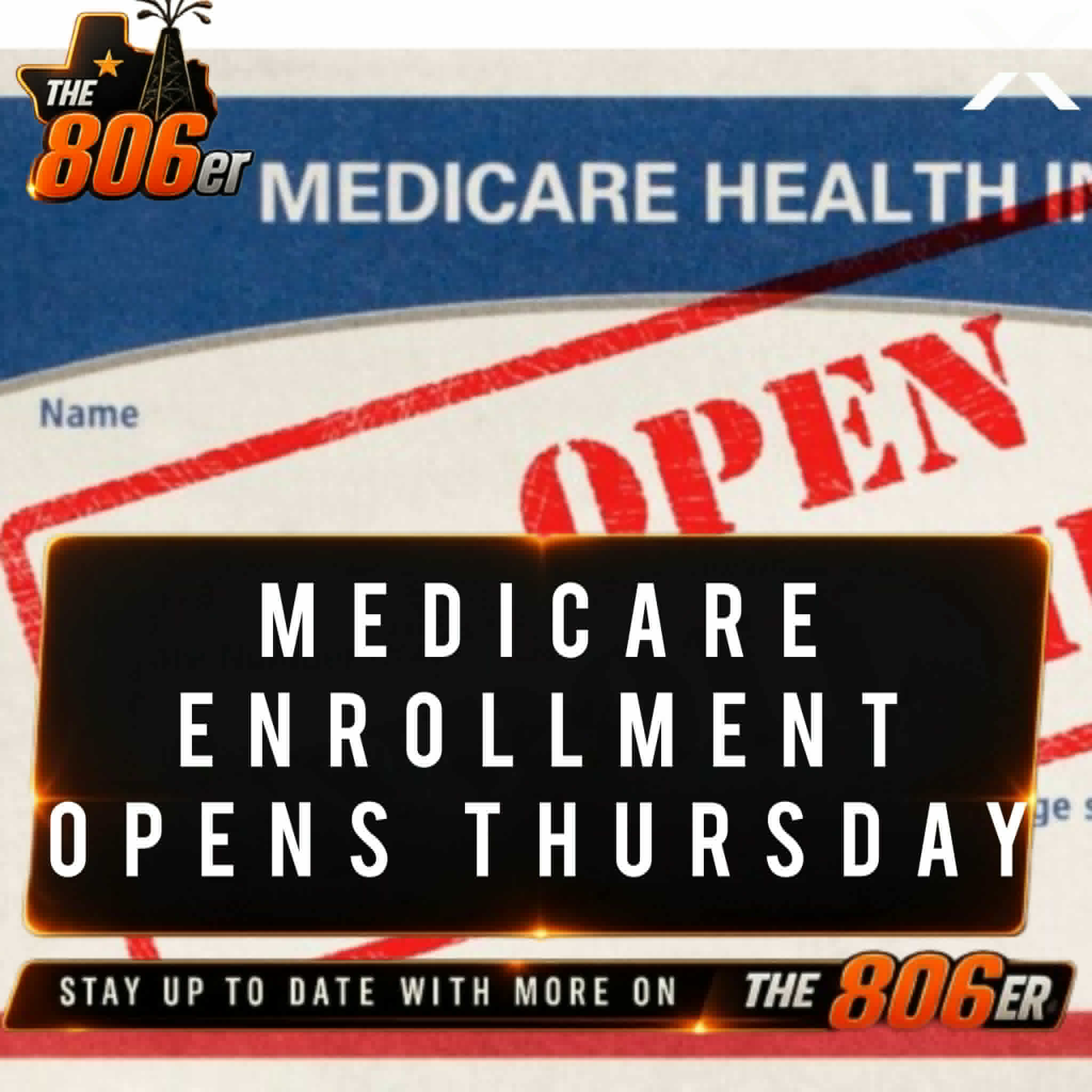 Medicare Enrollment Opens Thursday