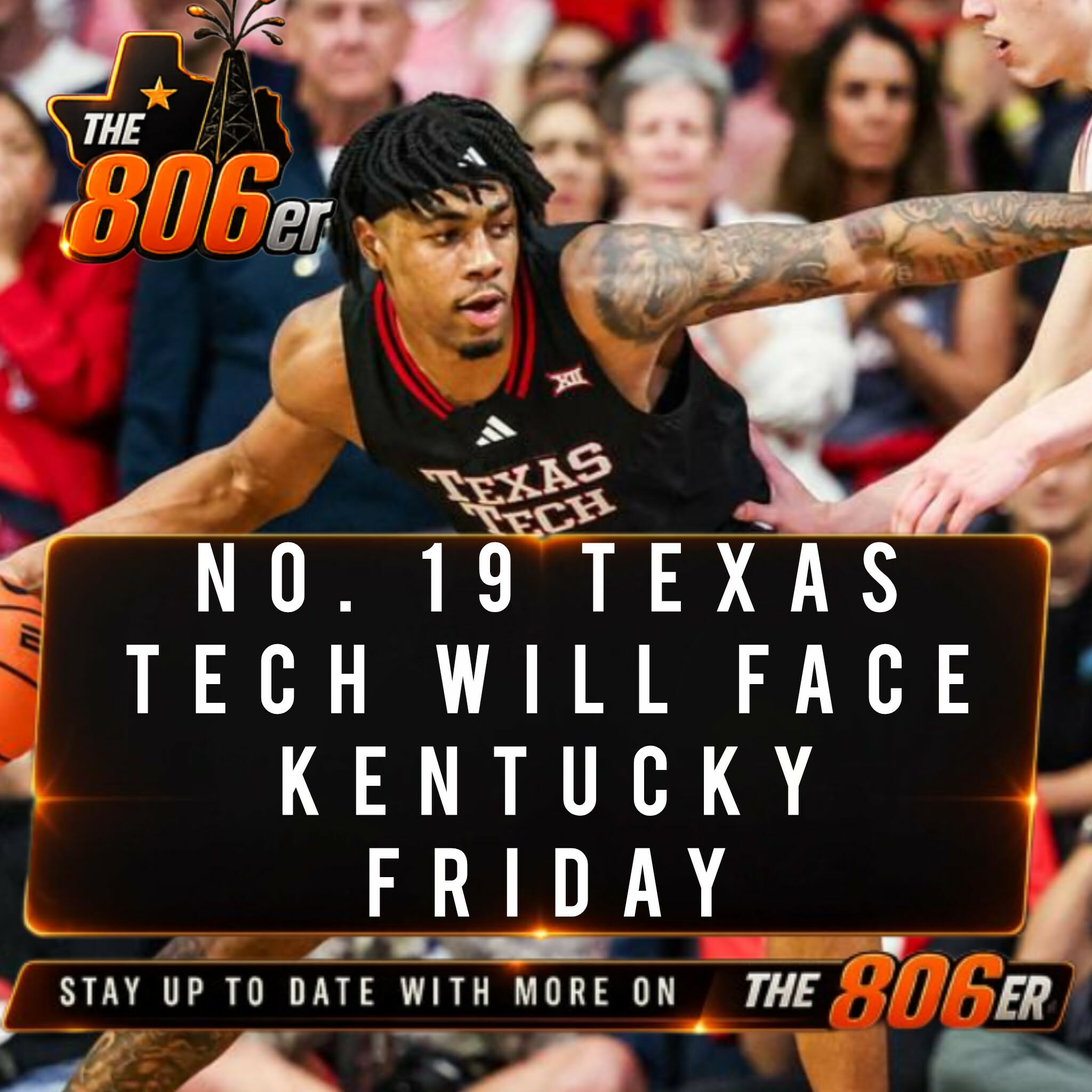 No. 19 Texas Tech Will Face Kentucky Friday