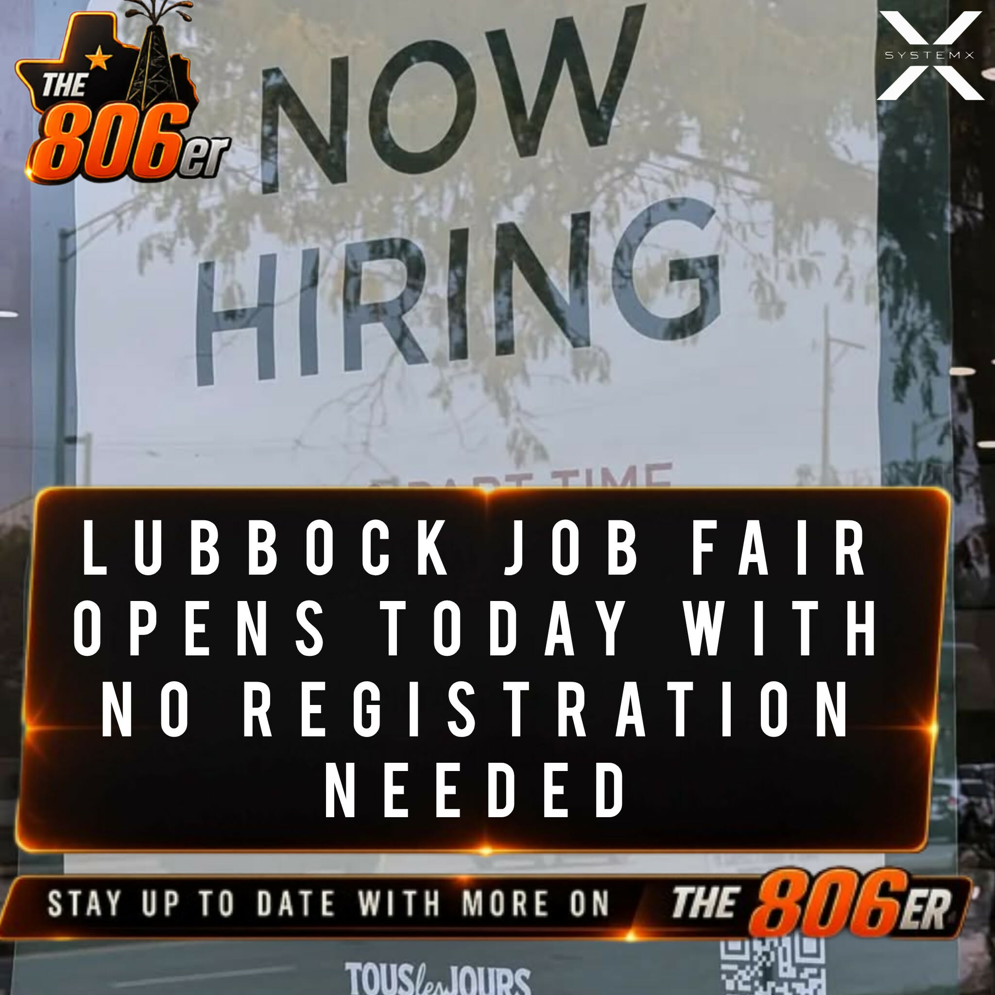 Lubbock Job Fair Opens Today With No Registration Needed