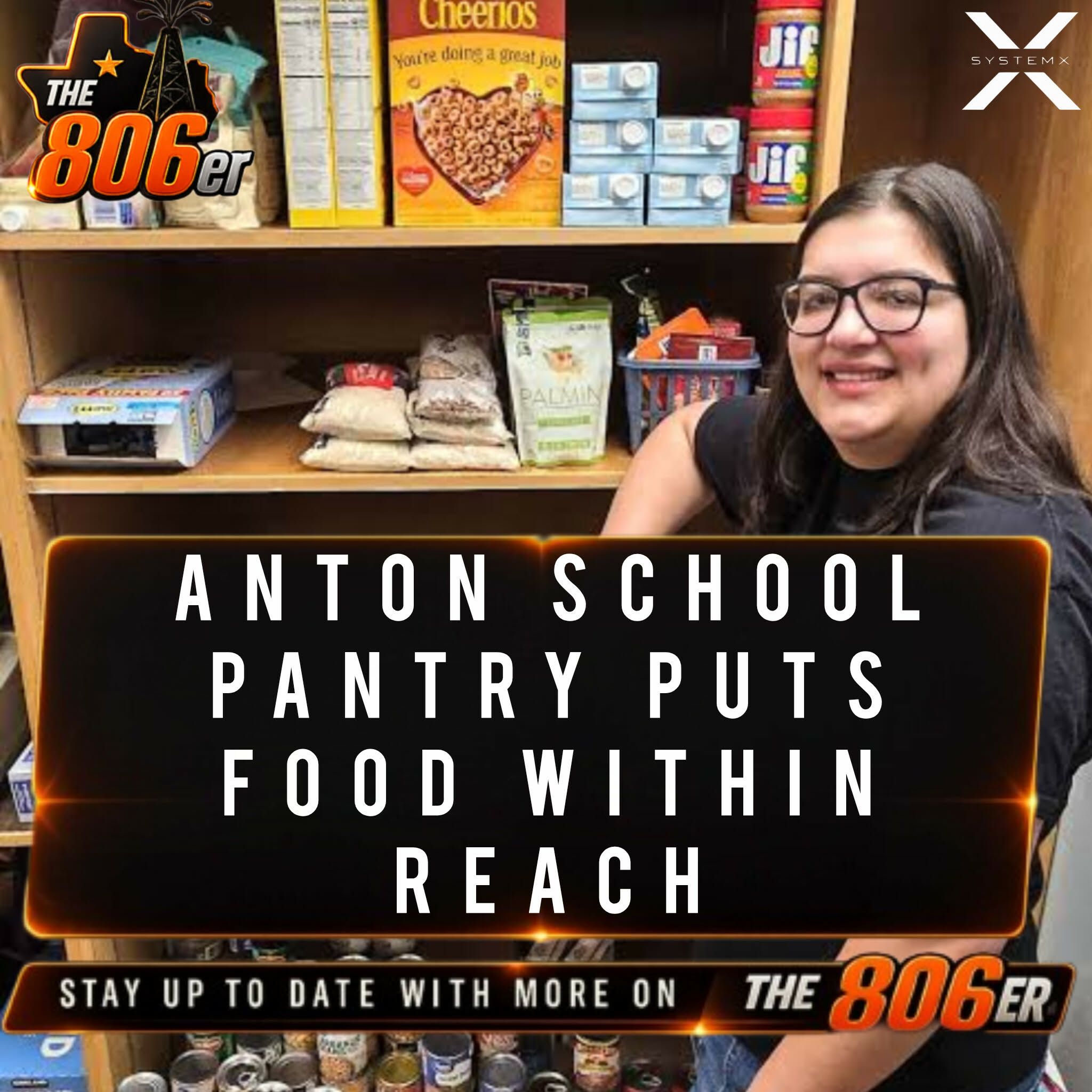 ANTON SCHOOL PANTRY PUTS FOOD WITHIN REACH