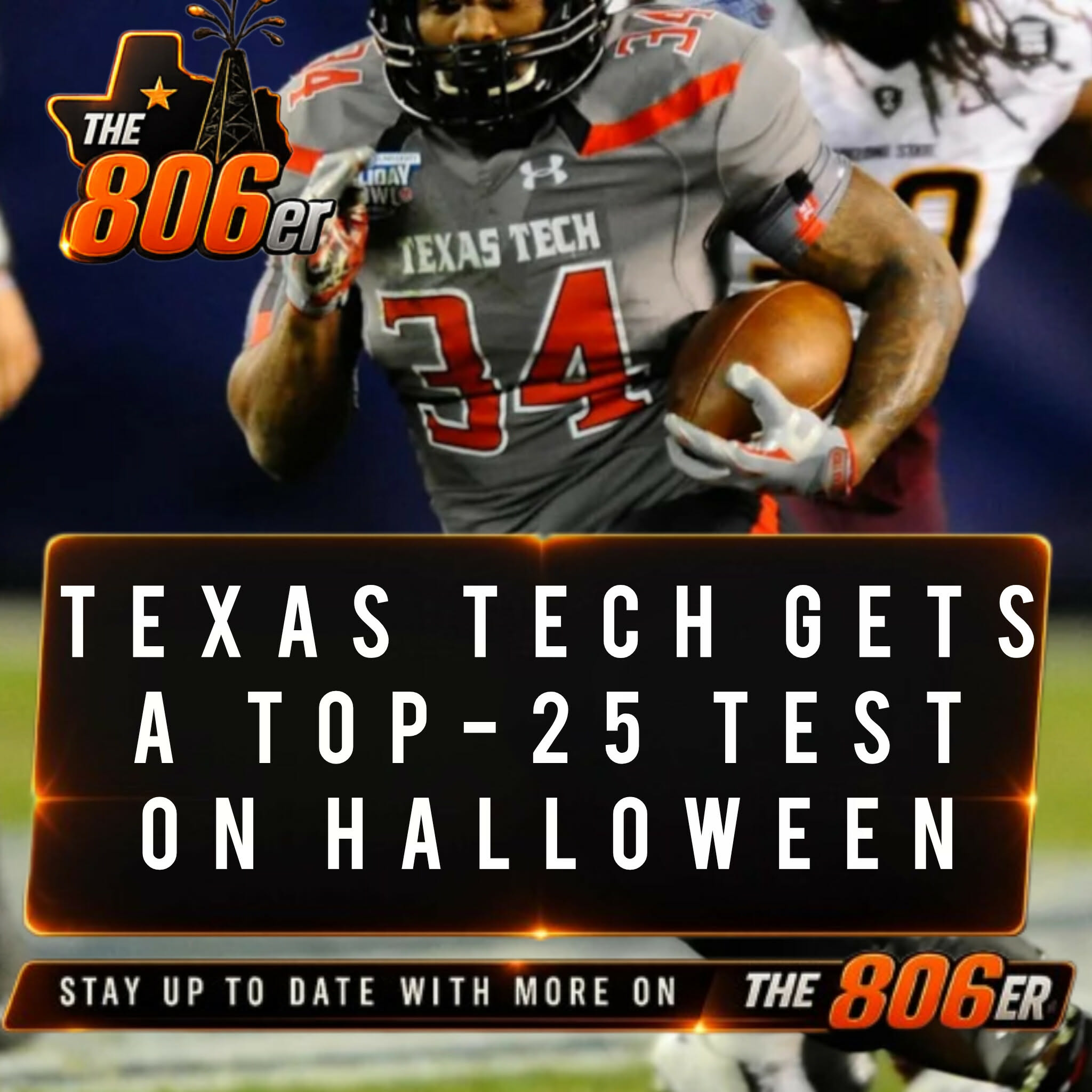 TEXAS TECH GETS A TOP-25 TEST ON HALLOWEEN