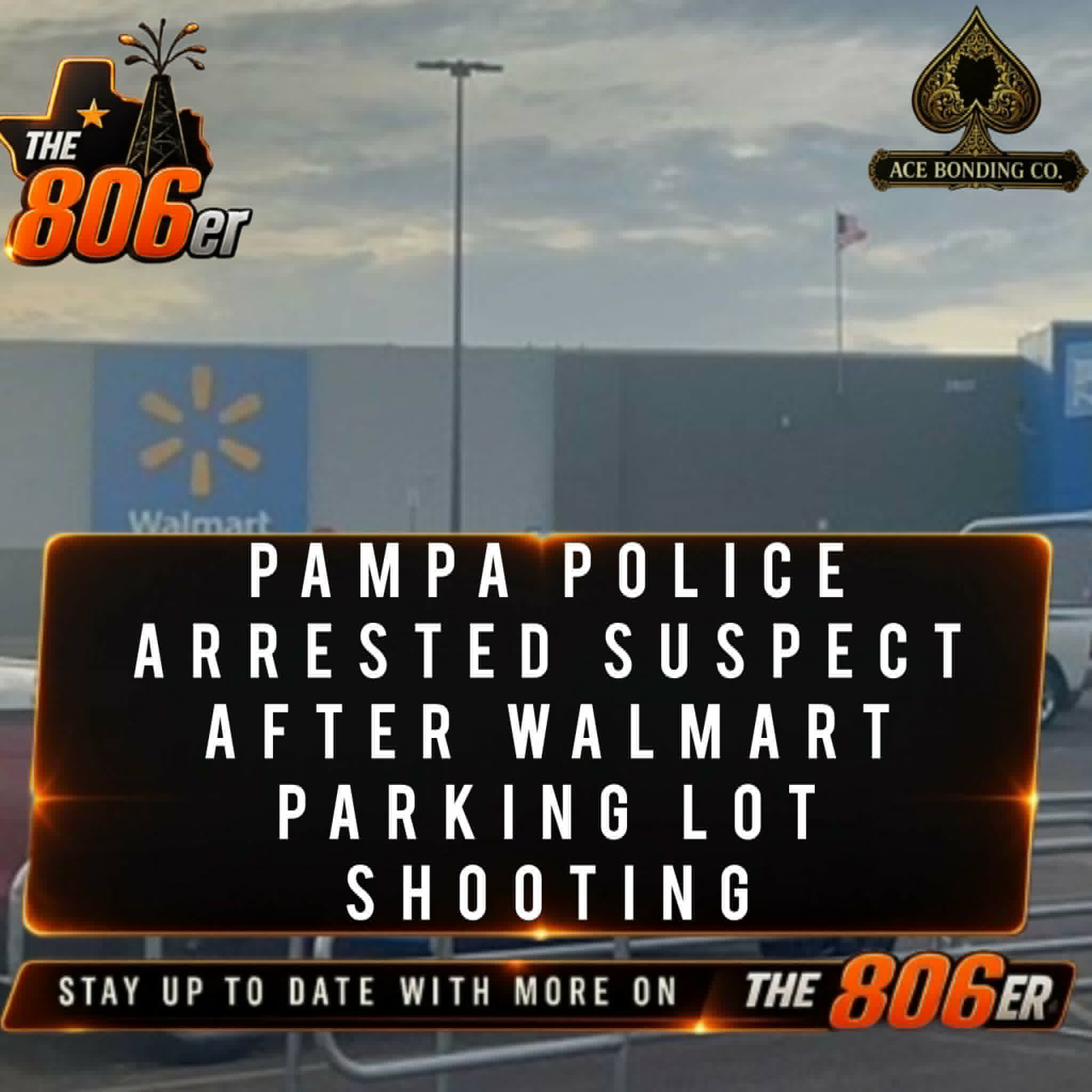 Pampa Police Arrested Suspect After Walmart Parking Lot Shooting