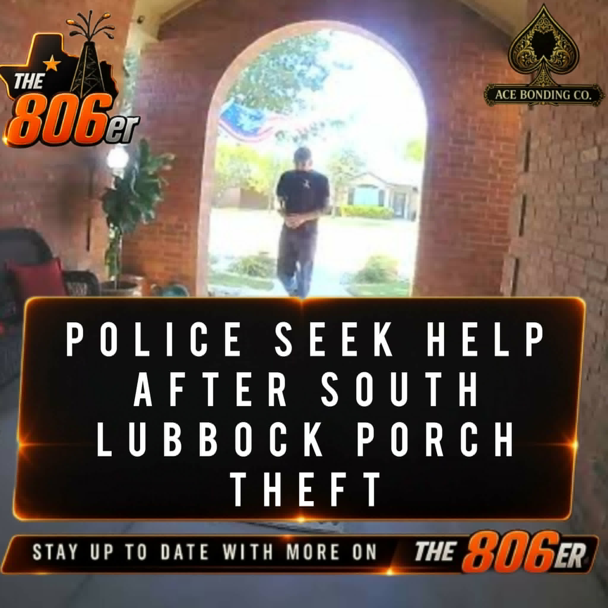 Police Seek Help After South Lubbock Porch Theft