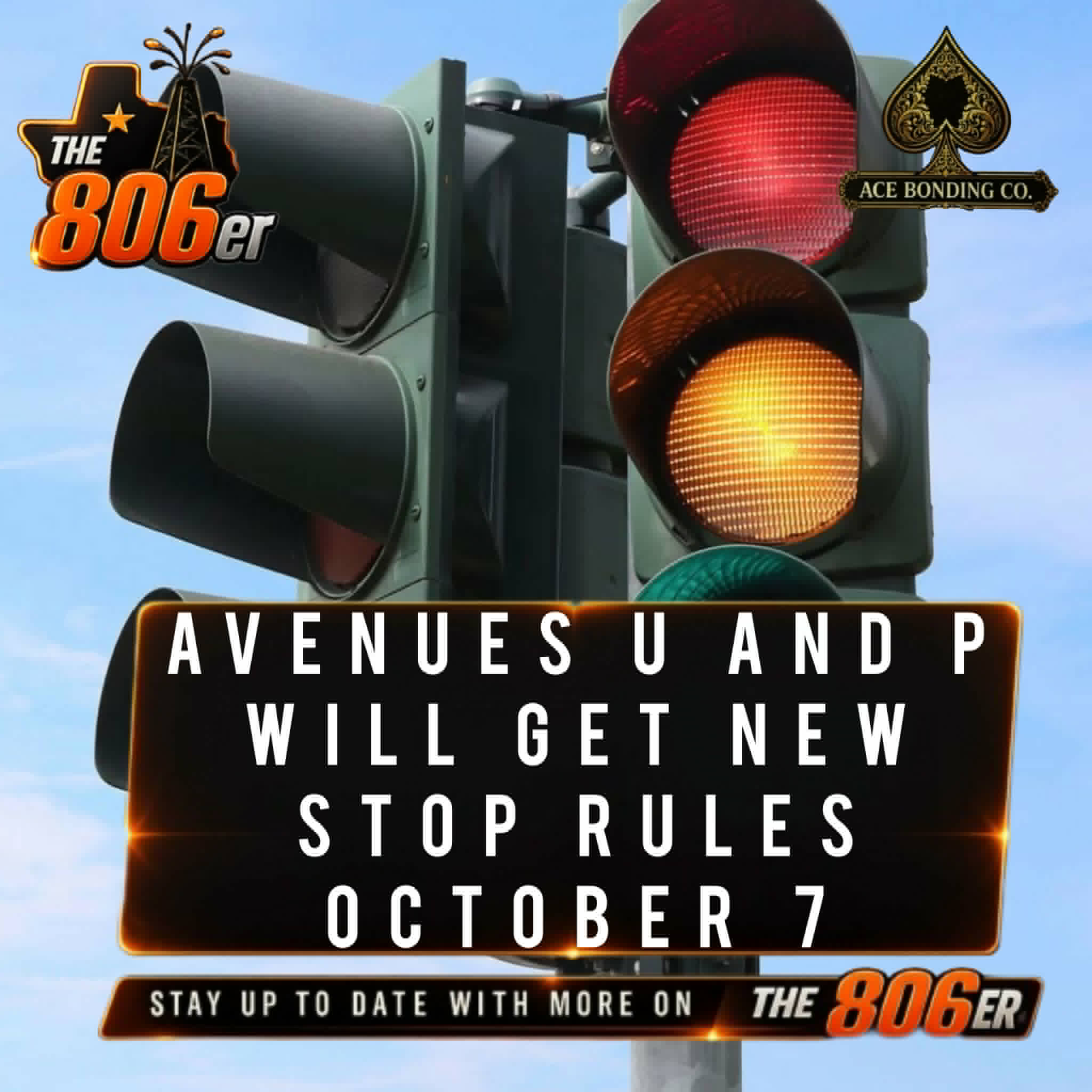 AVENUES U AND P WILL GET NEW STOP RULES OCTOBER 7