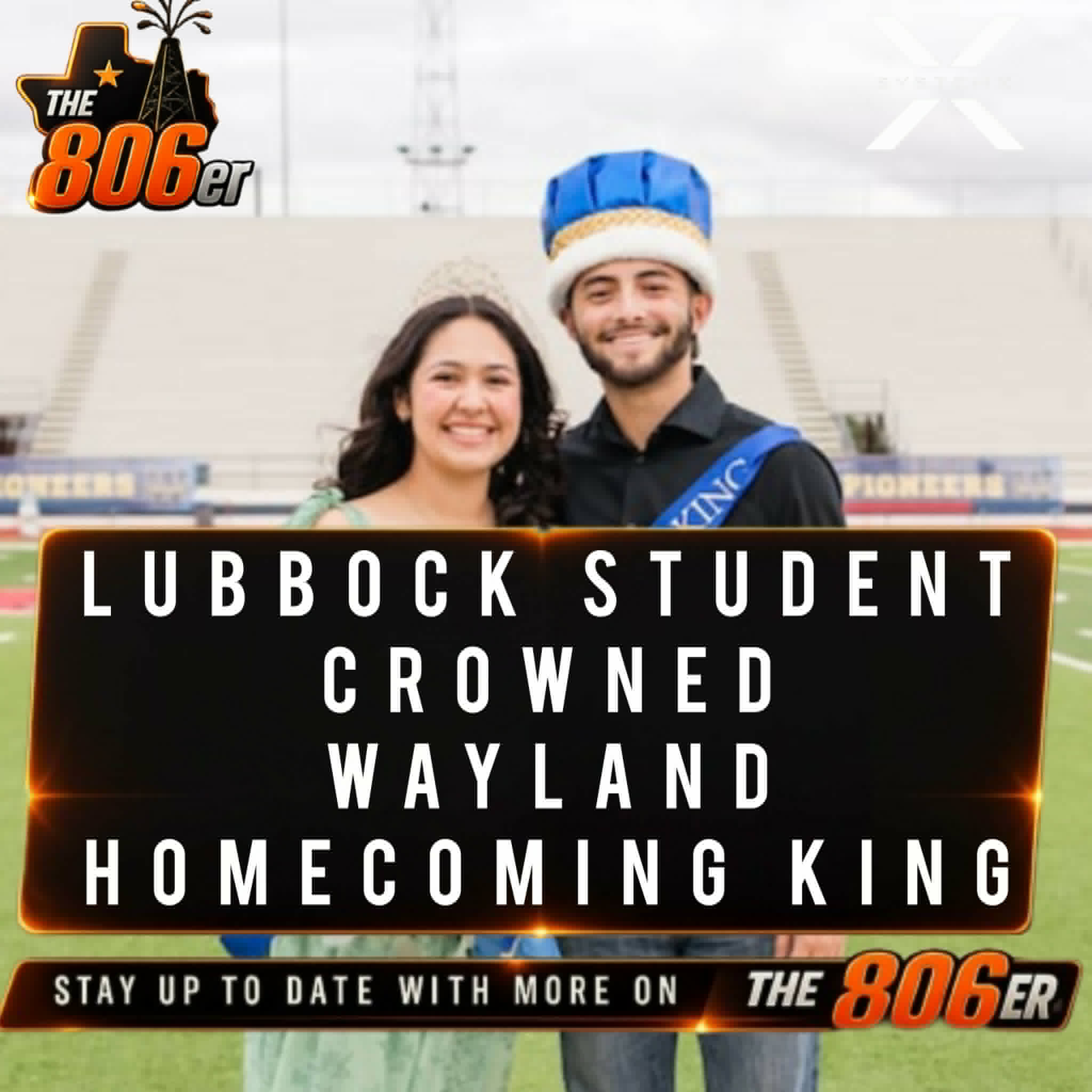 LUBBOCK STUDENT CROWNED WAYLAND HOMECOMING KING