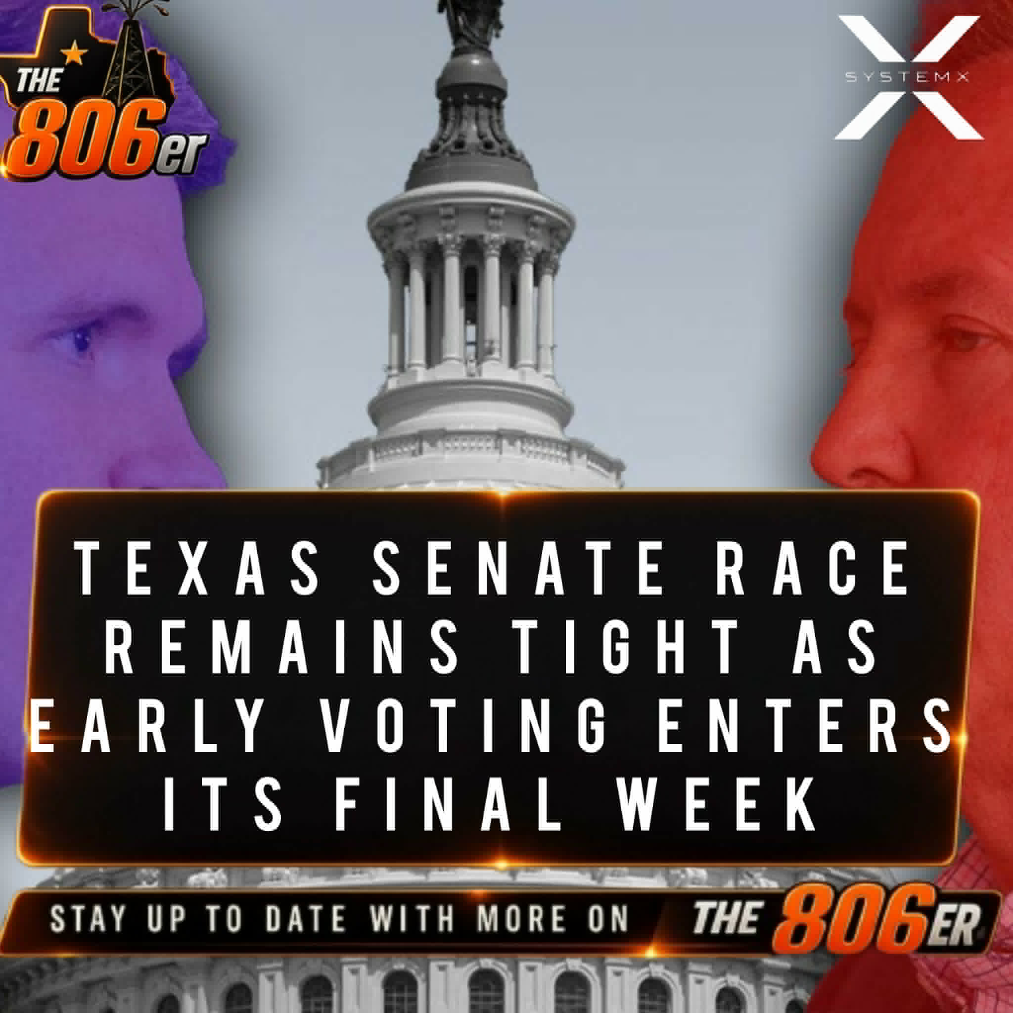 Texas Senate Race Remains Tight as Early Voting Enters Its Final Week