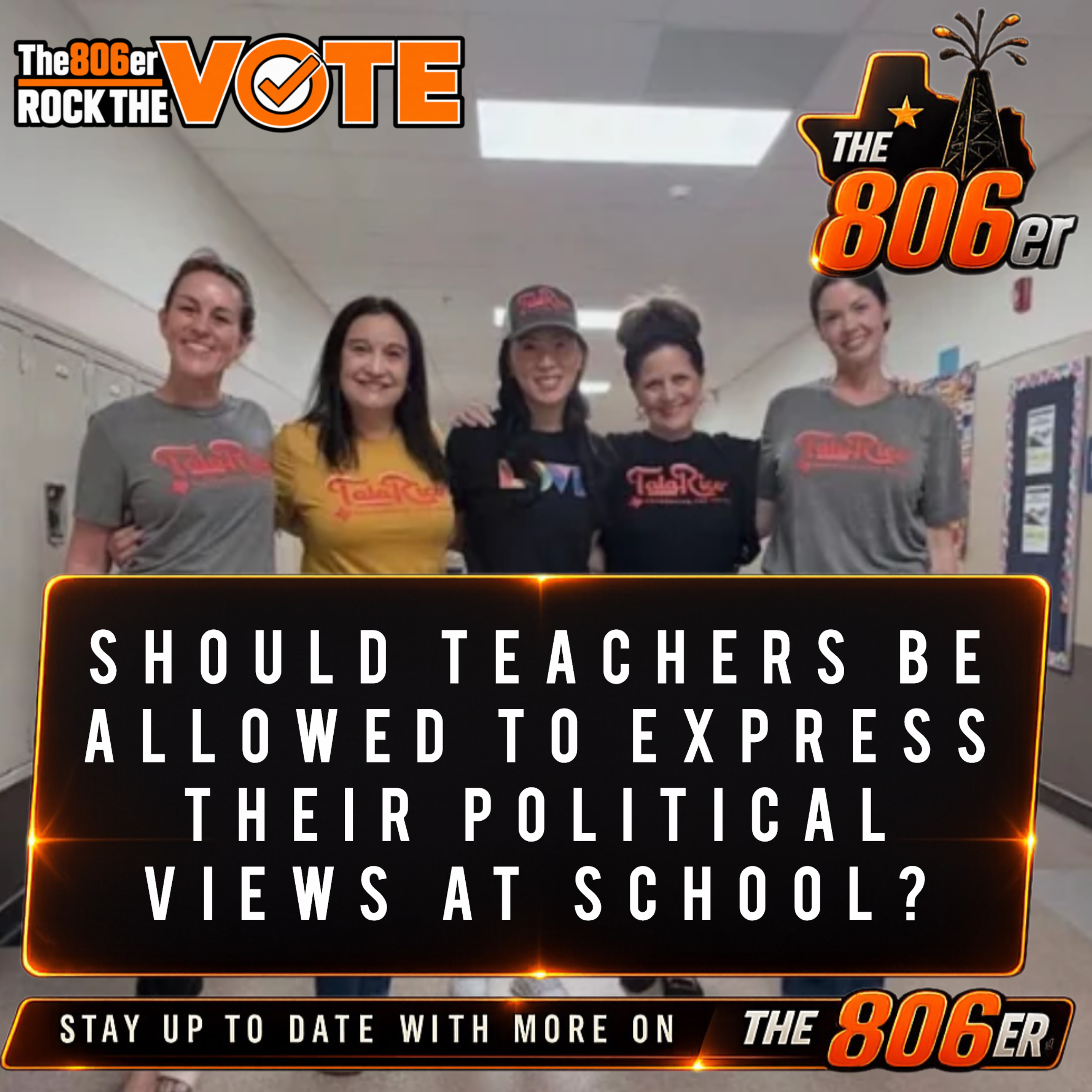 Should Teachers Be Allowed to Express Their Political Views at School?