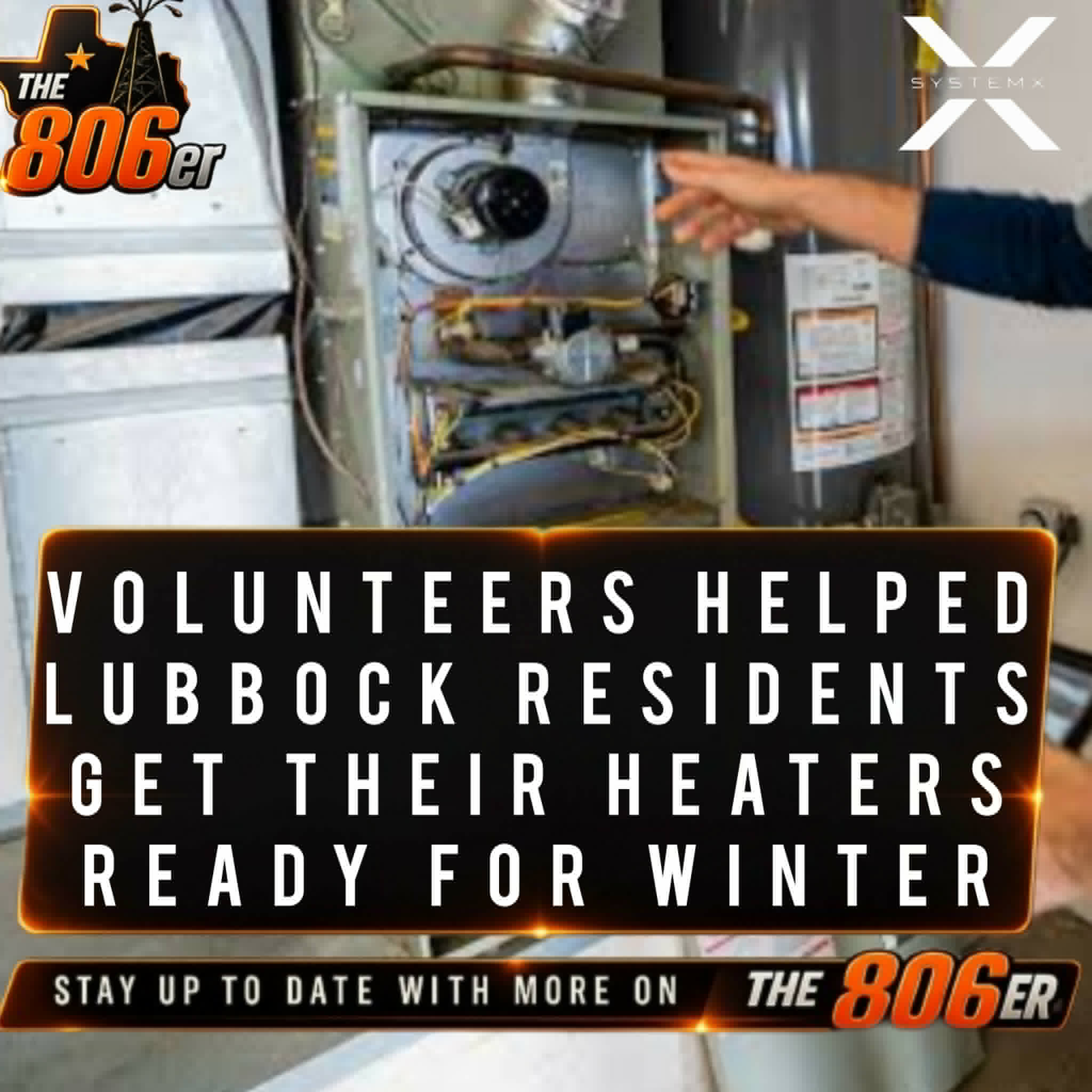 Volunteers Helped Lubbock Residents Get Their Heaters Ready for Winter