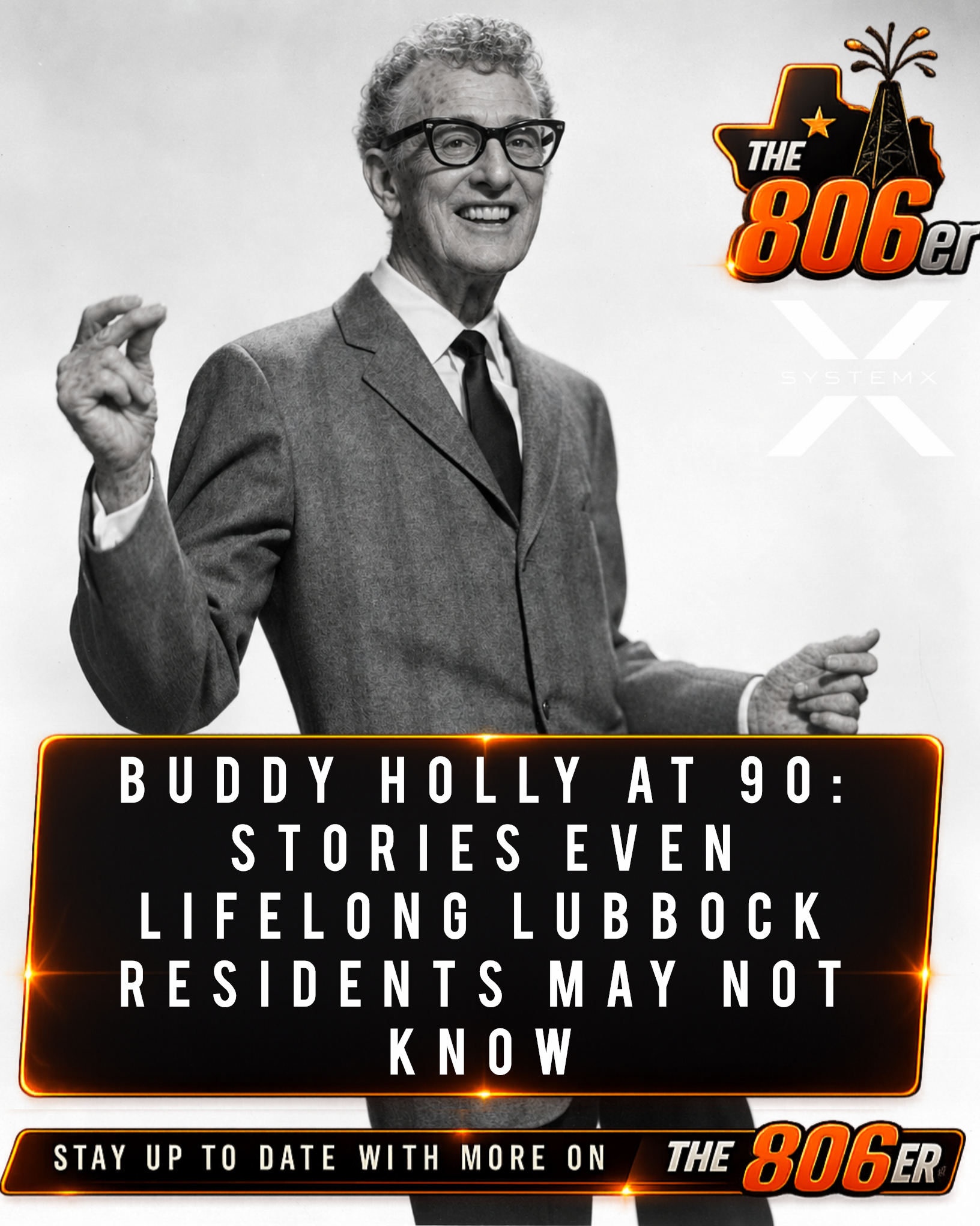 BUDDY HOLLY AT 90: STORIES EVEN LIFELONG LUBBOCK RESIDENTS MAY NOT KNOW