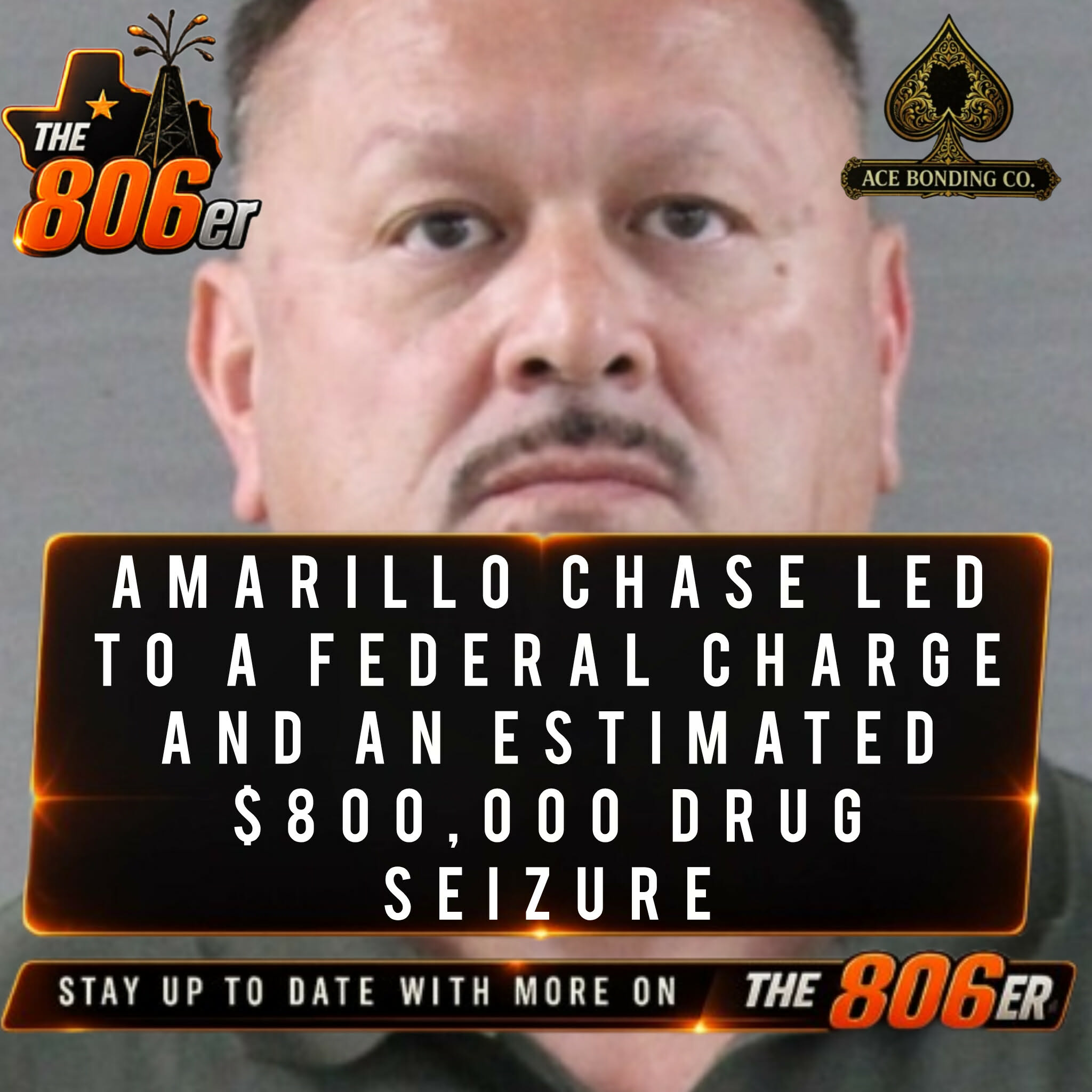 Amarillo Chase Led to a Federal Charge and an Estimated $800,000 Drug Seizure