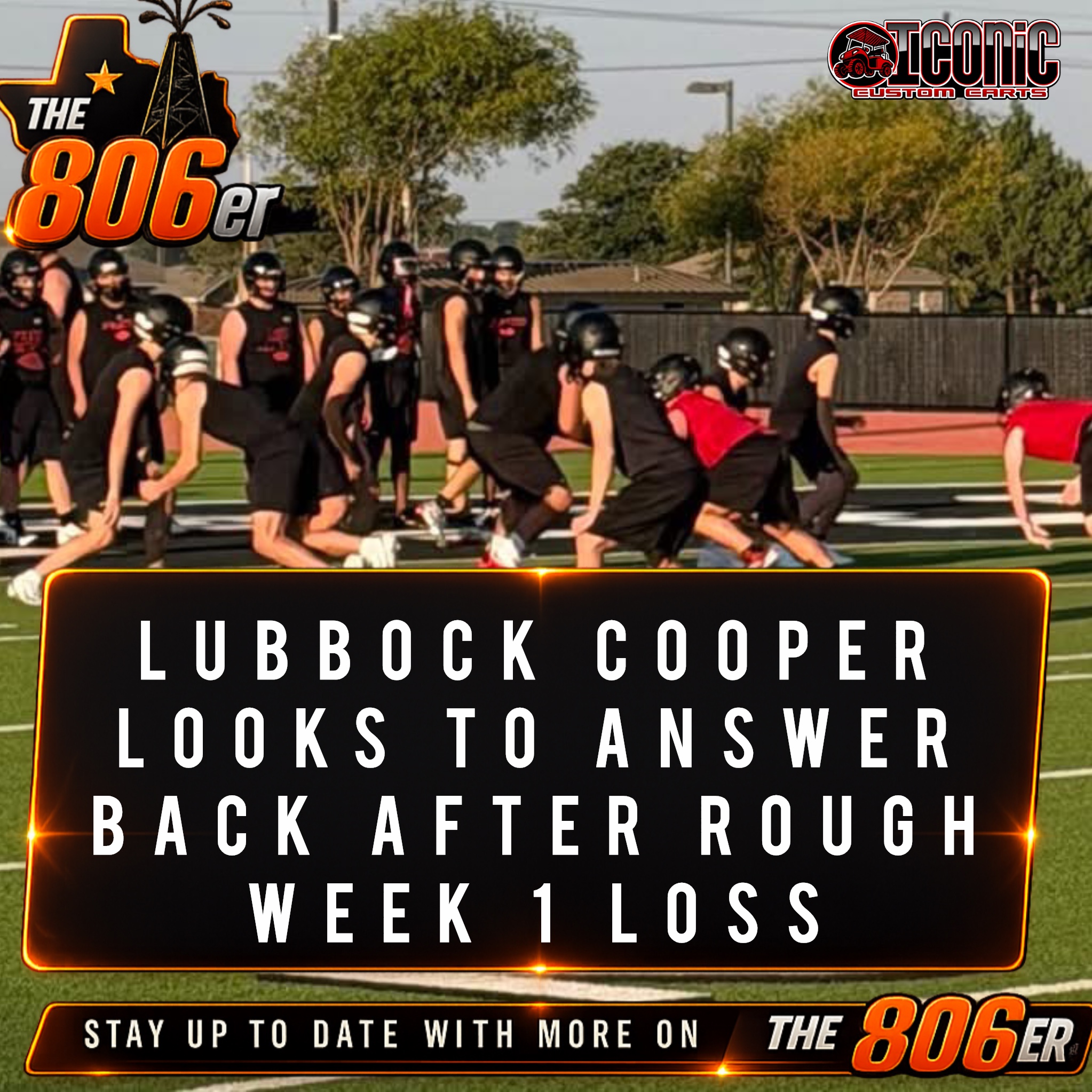 LUBBOCK COOPER LOOKS TO ANSWER BACK AFTER ROUGH WEEK 1 LOSS