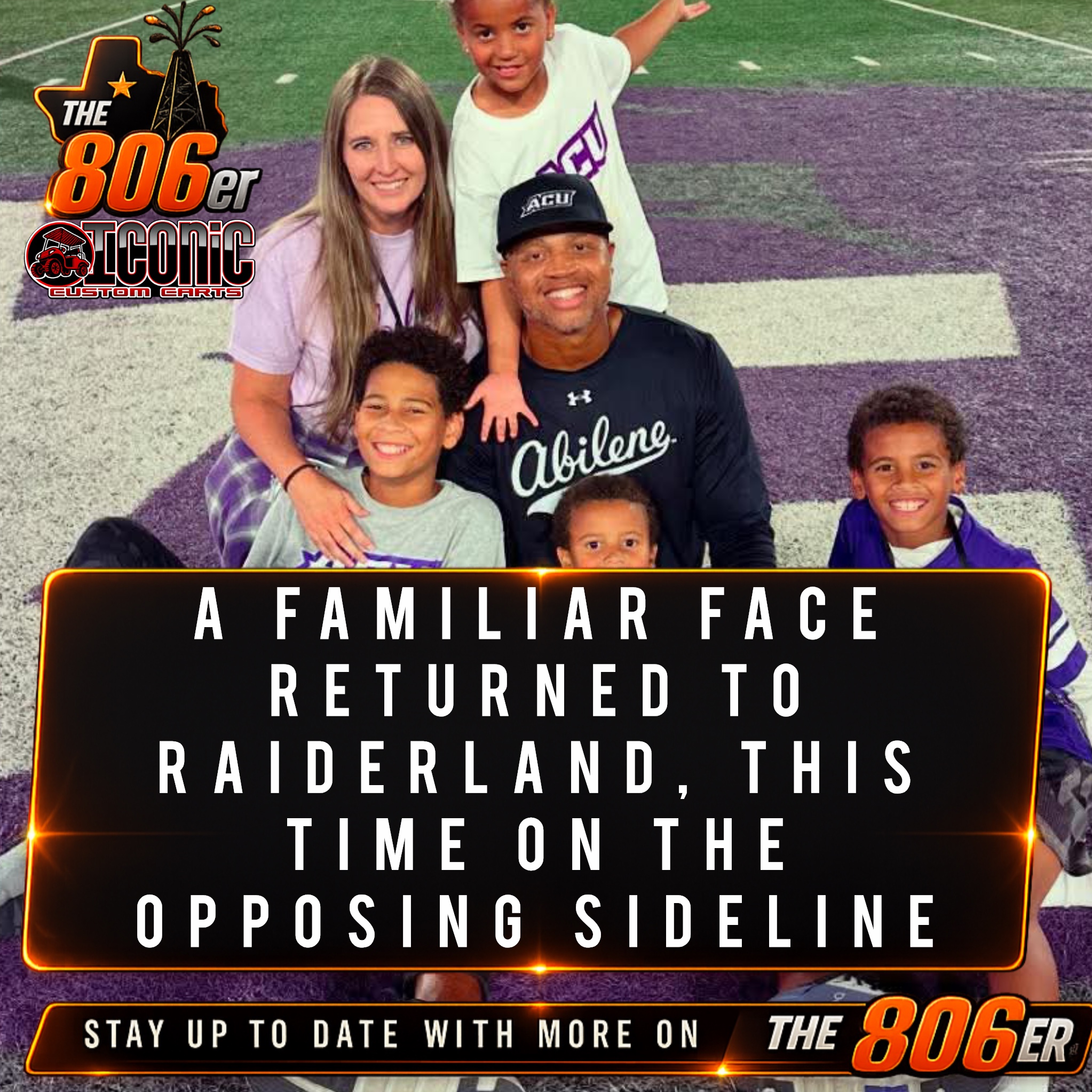 A FAMILIAR FACE RETURNED TO RAIDERLAND, THIS TIME ON THE OPPOSING SIDELINE