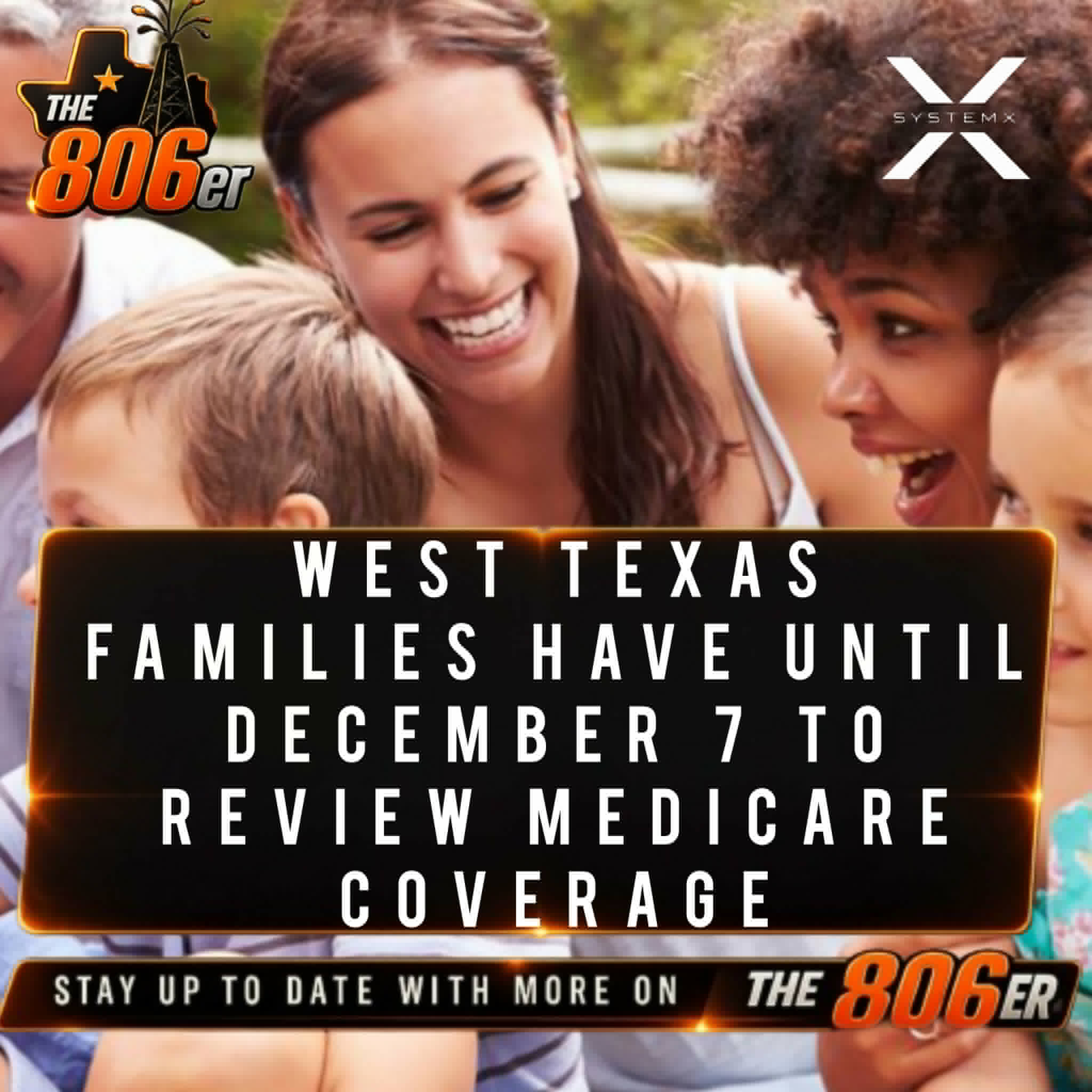 West Texas Families Have Until December 7 to Review Medicare Coverage