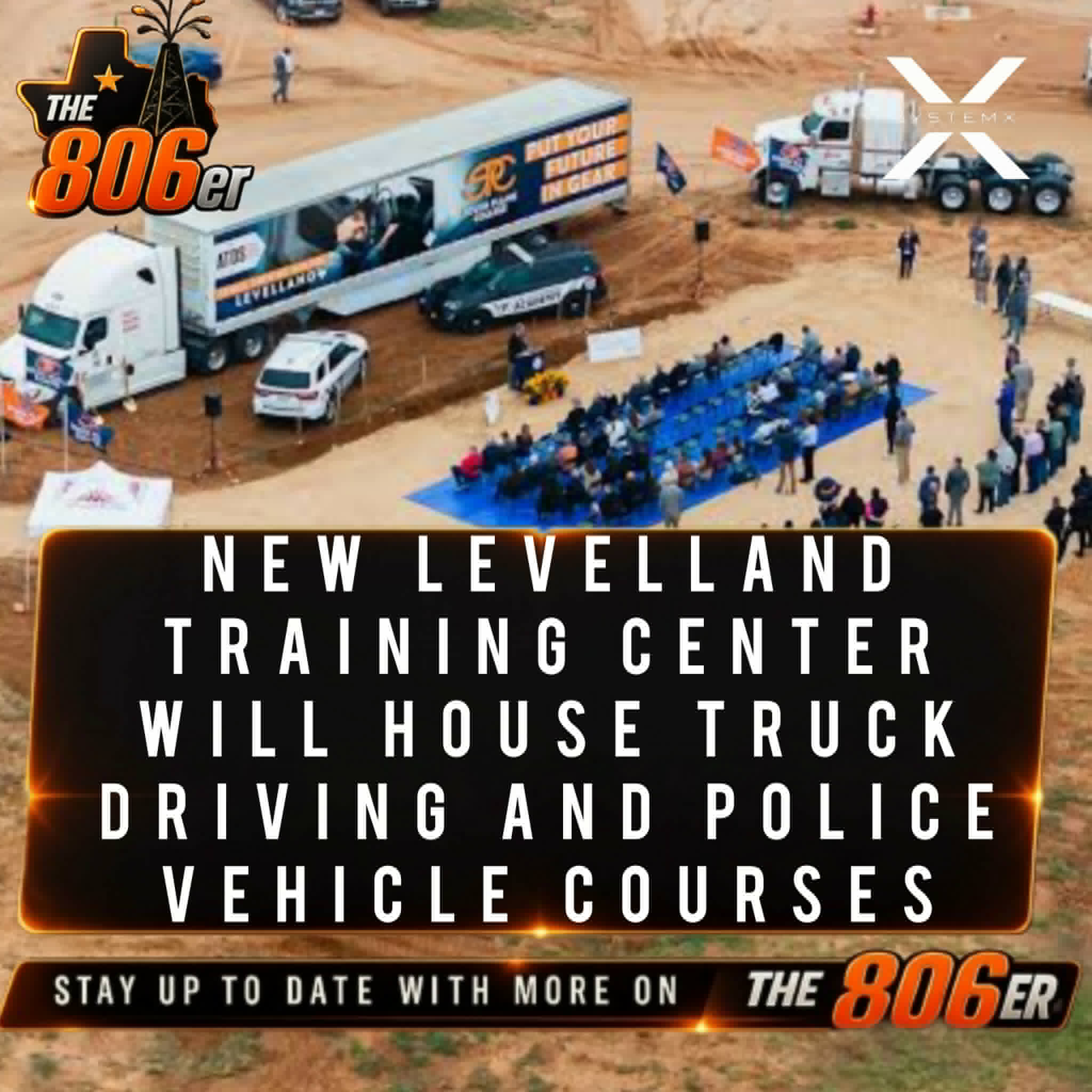 New Levelland Training Center Will House Truck Driving and Police Vehicle Courses
