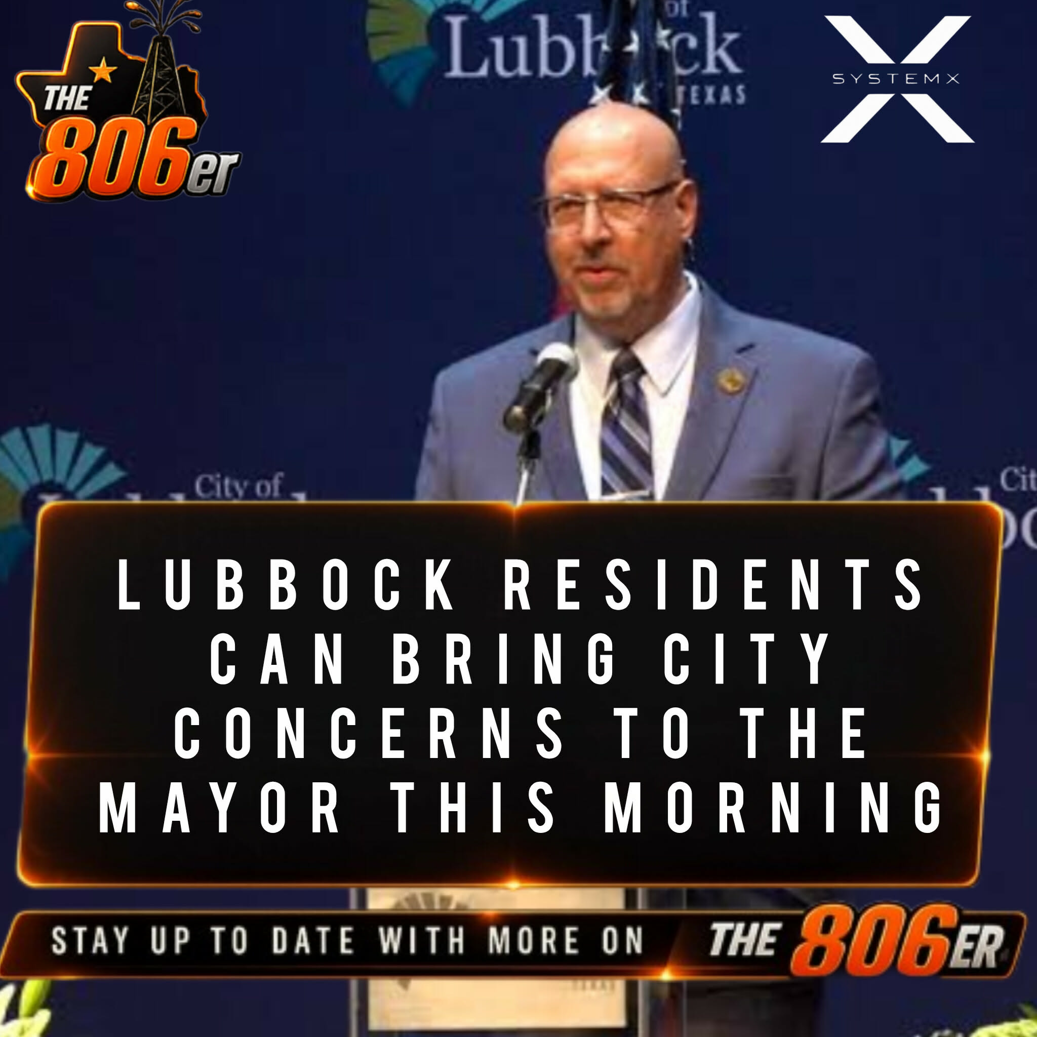 Lubbock Residents Can Bring City Concerns to the Mayor This Morning