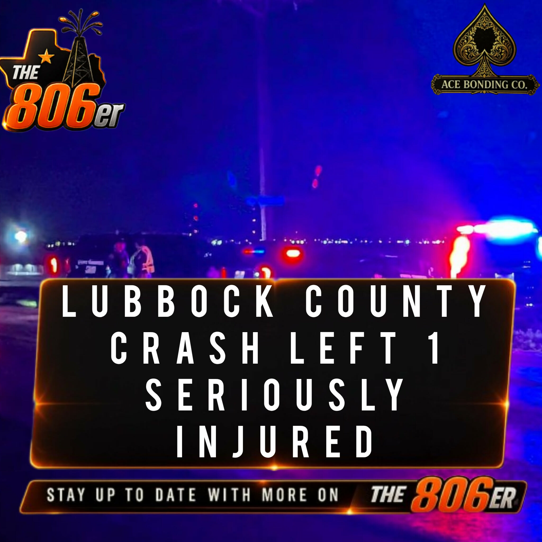 Lubbock County Crash Left 1 Seriously Injured