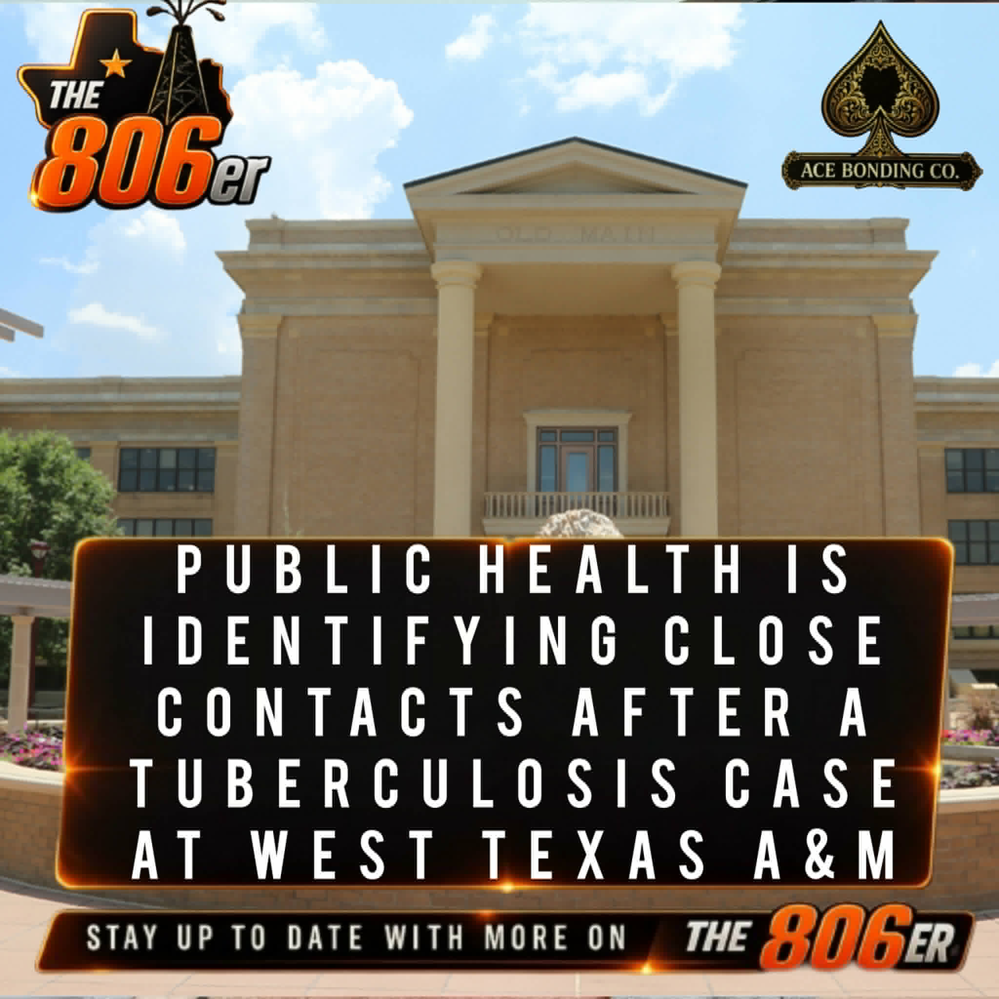 Public Health Is Identifying Close Contacts After A Tuberculosis Case At West Texas A&M