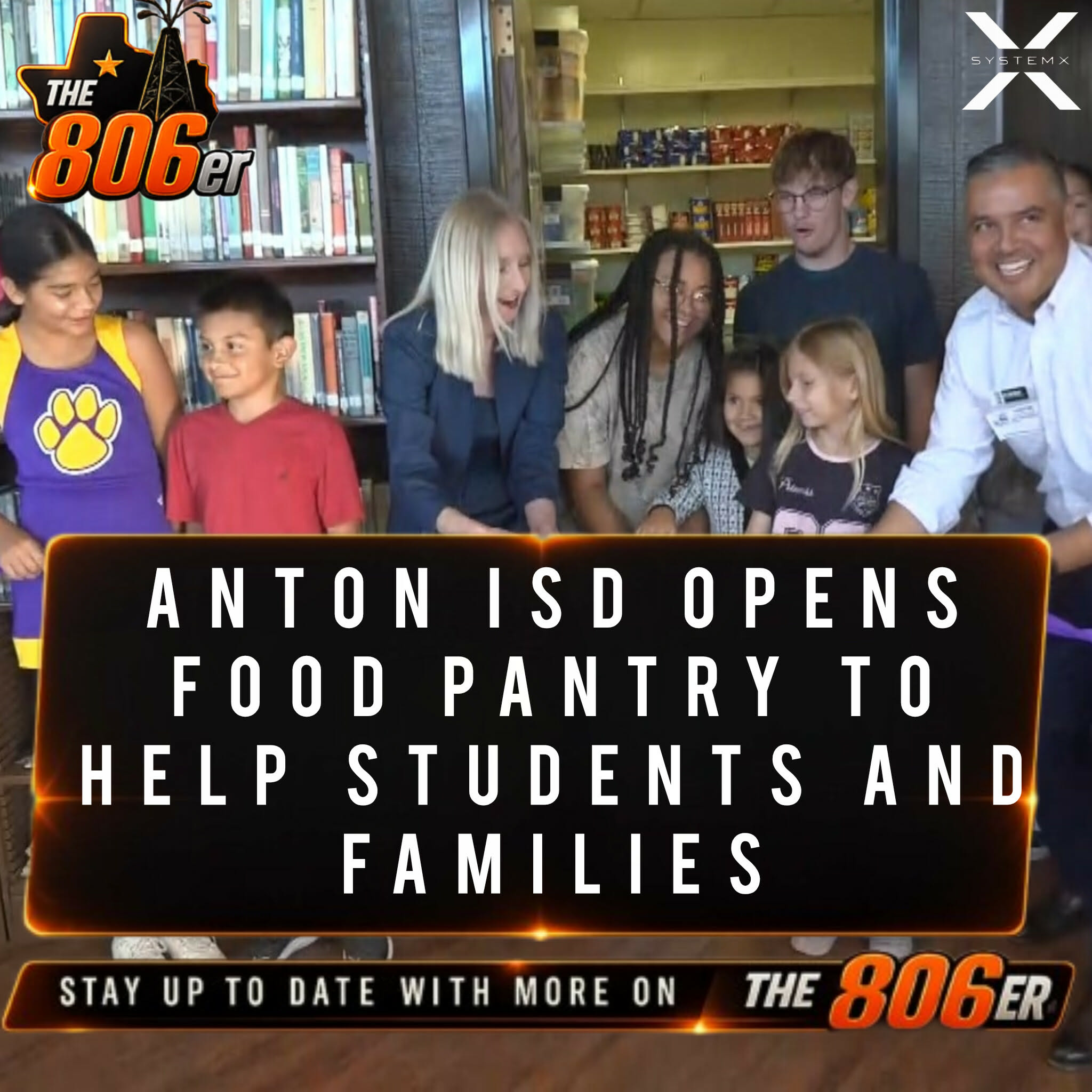 ANTON ISD OPENS FOOD PANTRY TO HELP STUDENTS AND FAMILIES