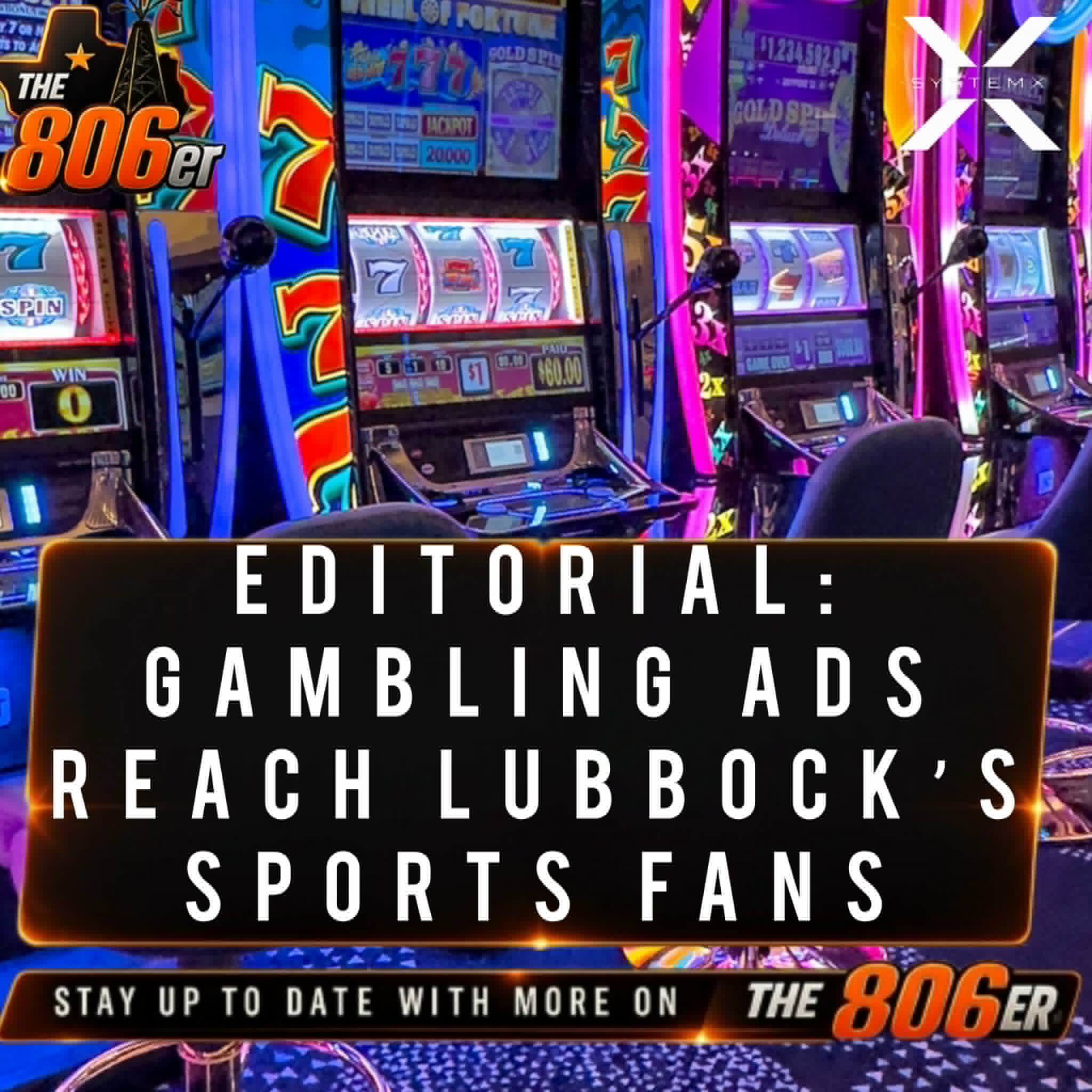 Editorial: Gambling Ads Reach Lubbock’s Sports Fans