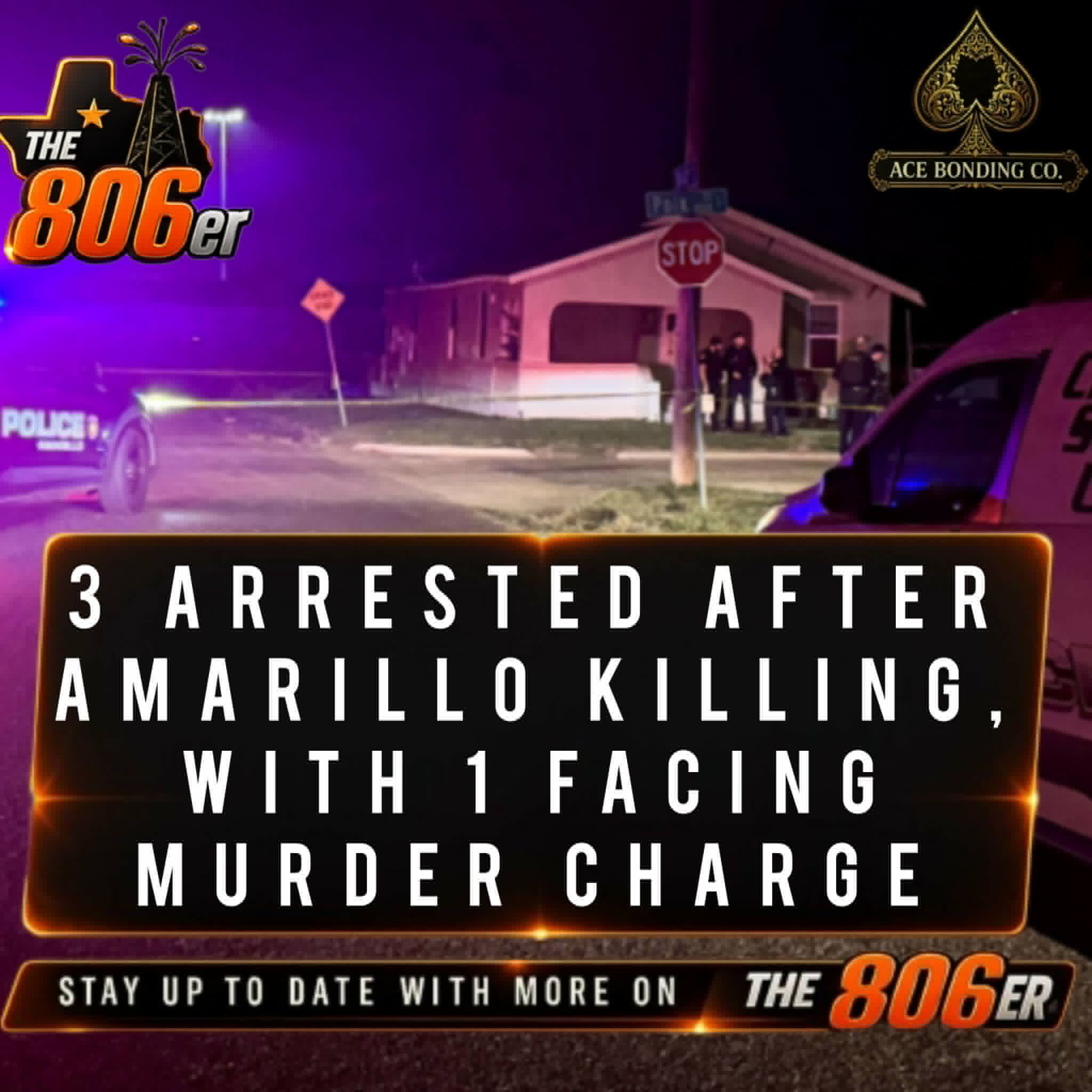 3 Arrested After Amarillo Killing, With 1 Facing Murder Charge