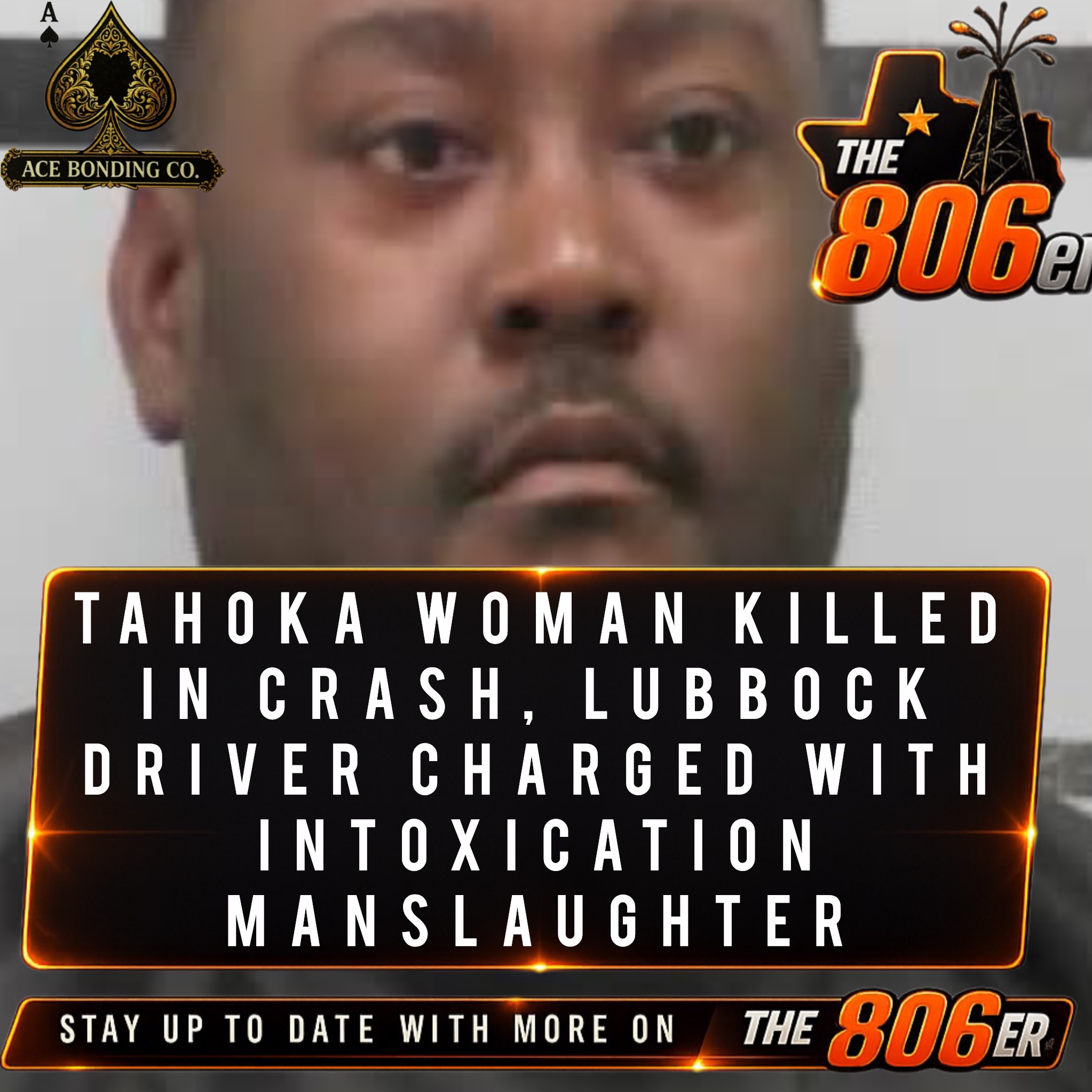 Tahoka Woman Killed in Crash, Lubbock Driver Charged With Intoxication Manslaughter