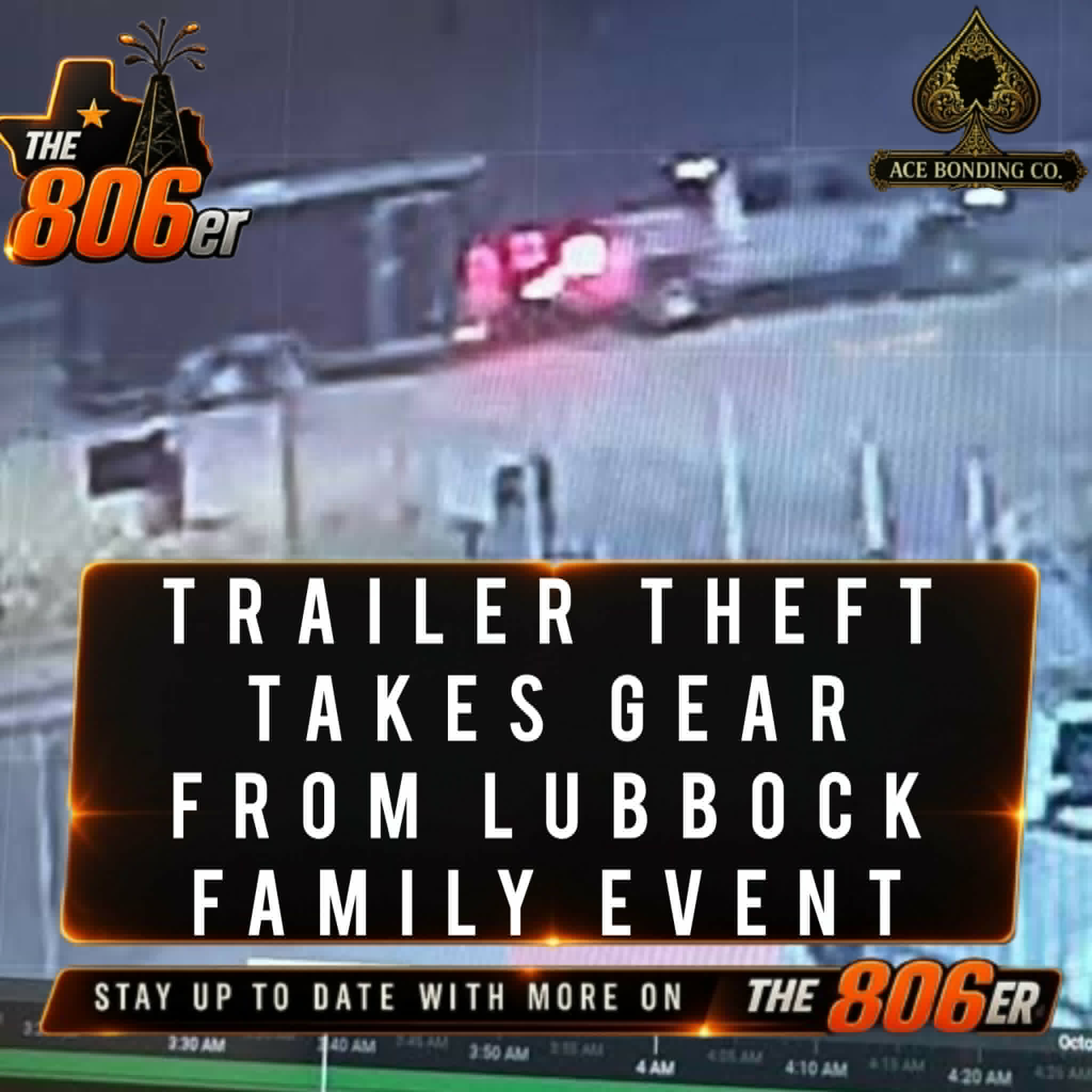 Trailer Theft Takes Gear From Lubbock Family Event